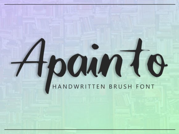 Apainto: The Expressive Brush Script for Modern Designers