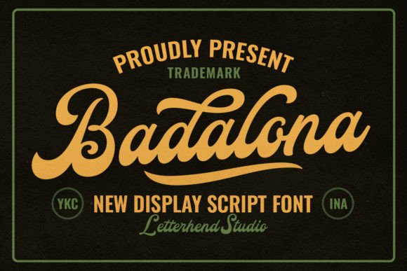 Badalona: Where Classic Script Meets Modern Design Needs
