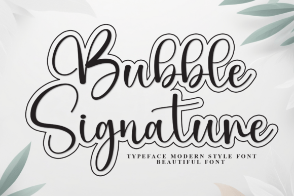 Bubble Signature: Making Your Message Pop with 3D Style