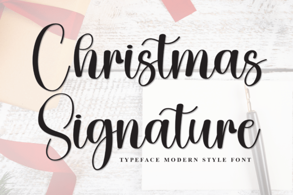 Christmas Signature Font: A Designer's Guide to Elegant Holiday Branding