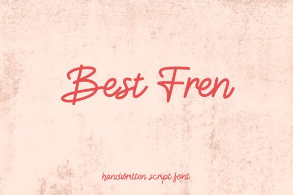 Discover the Playful Charm of the Best Fren Font