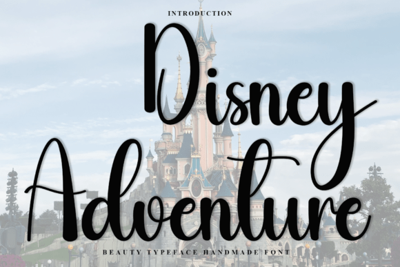 Disney Adventure: A Script Font for Elegant Branding