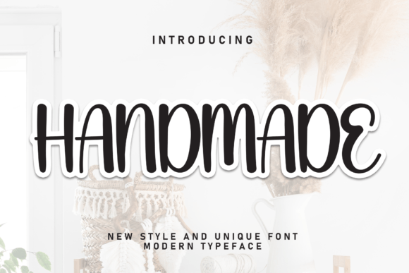 Handmade: A Handwritten Font for Authentic Projects