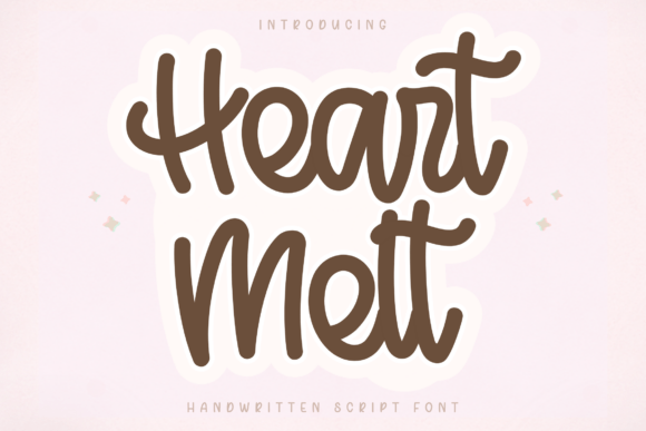 Heart Melt: The Script Font with a Soft, Bold Personality