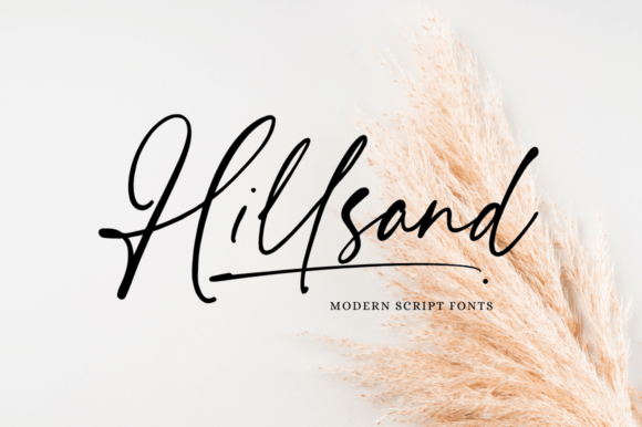 Hillsand: A Script Font That Feels Like You