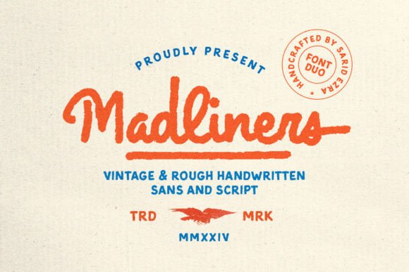 Madliners Font Duo: A Handcrafted Look for Modern Brands