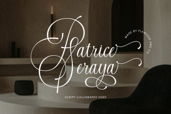 Patrice Seraya: A Script Font for Refined Design