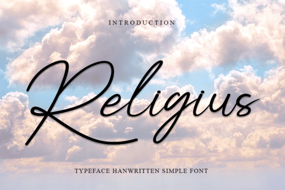 Religius: The Script Font That Brings Elegance to Life