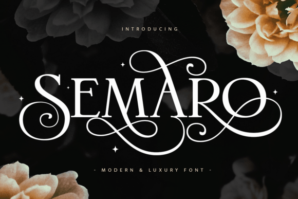 Semaro: The Organic Script Font for Creative Projects