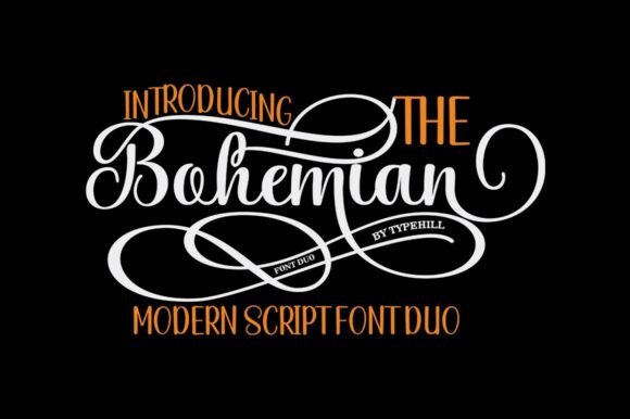The Bohemian Duo: A Modern Script for Elegant Branding