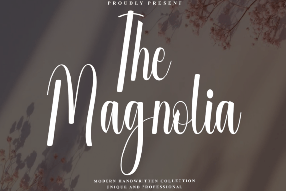 The Magnolia: A Typeface for Autumn's Artisan Soul