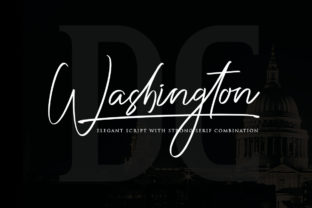 Washington Duo: Where Elegant Script Meets Striking Serif